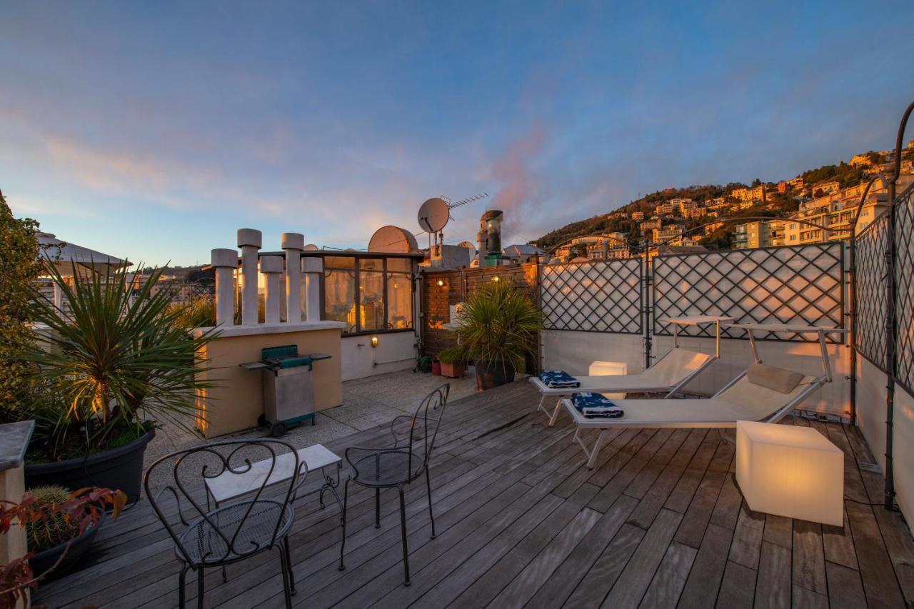 Castelletto Exclusive Terrace Penthouse Apartment Genoa Luaran gambar