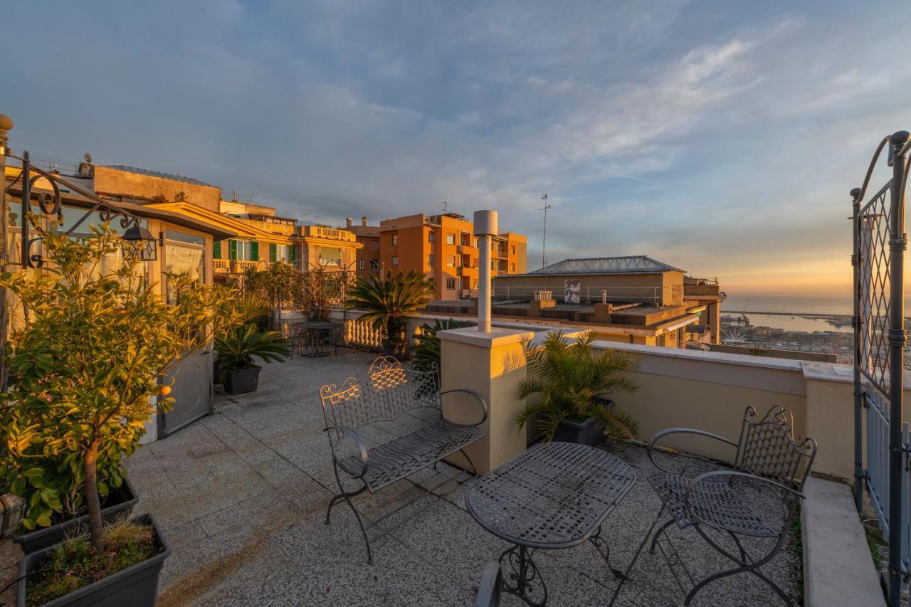 Castelletto Exclusive Terrace Penthouse Apartment Genoa Luaran gambar
