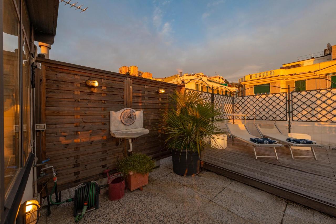 Castelletto Exclusive Terrace Penthouse Apartment Genoa Luaran gambar