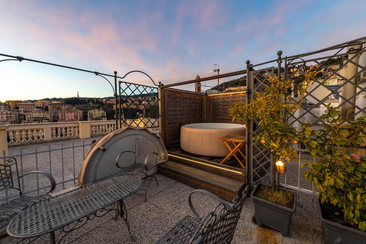 Castelletto Exclusive Terrace Penthouse Apartment Genoa Luaran gambar