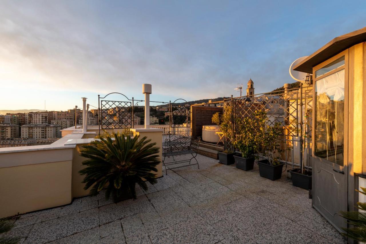 Castelletto Exclusive Terrace Penthouse Apartment Genoa Luaran gambar